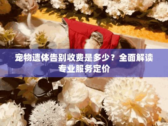 宠物遗体告别收费是多少？全面解读专业服务定价