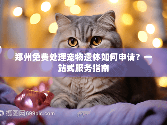 郑州免费处理宠物遗体如何申请？一站式服务指南