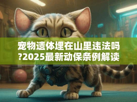 宠物遗体埋在山里违法吗?2025最新动保条例解读