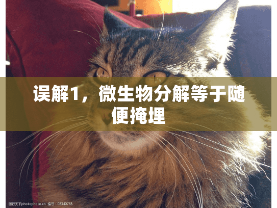 误解1，微生物分解等于随便掩埋