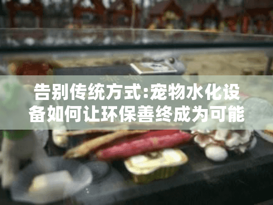 告别传统方式:宠物水化设备如何让环保善终成为可能?