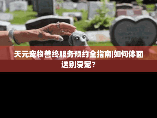 天元宠物善终服务预约全指南|如何体面送别爱宠？