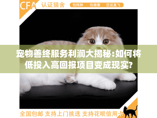 宠物善终服务利润大揭秘:如何将低投入高回报项目变成现实?