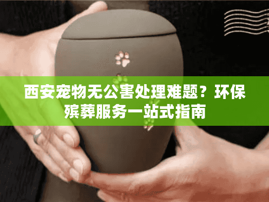 西安宠物无公害处理难题？环保殡葬服务一站式指南