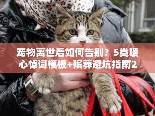 宠物离世后如何告别？5类暖心悼词模板+殡葬避坑指南2025